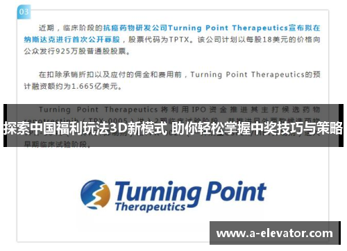 探索中国福利玩法3D新模式 助你轻松掌握中奖技巧与策略