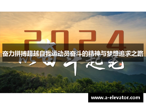 奋力拼搏超越自我运动员奋斗的精神与梦想追求之路